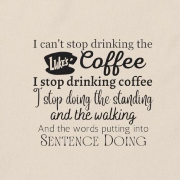 Gilmore Girls Luke’s Coffee Tote - Picture 3 of 3